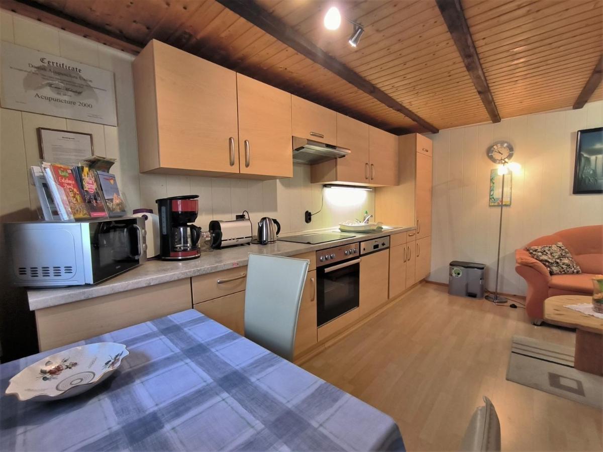 Ferienwohnung Mohnkopf - Unterkunft Fuer 2 Bis 3 Personen Mit Terrasse Jerrishoe Exterior foto